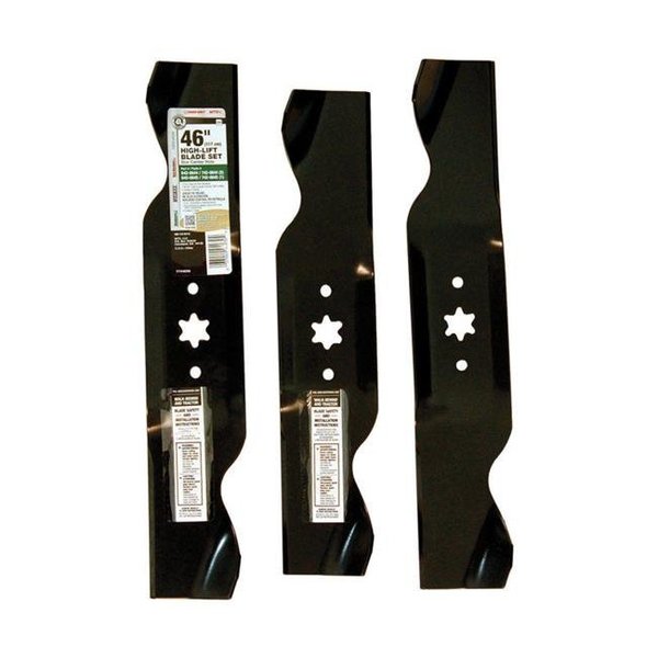 Mtd Mtd Products 490-110-M116 46 in. High-Lift Blade Set 7368020